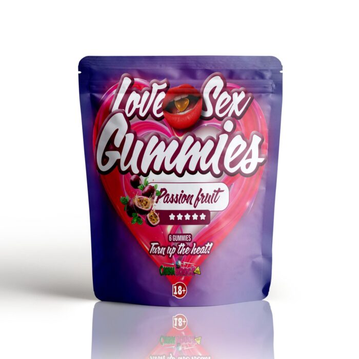 Love Sex Gummies – Passion Fruit Libido Boost (6 Gummies per Pouch)