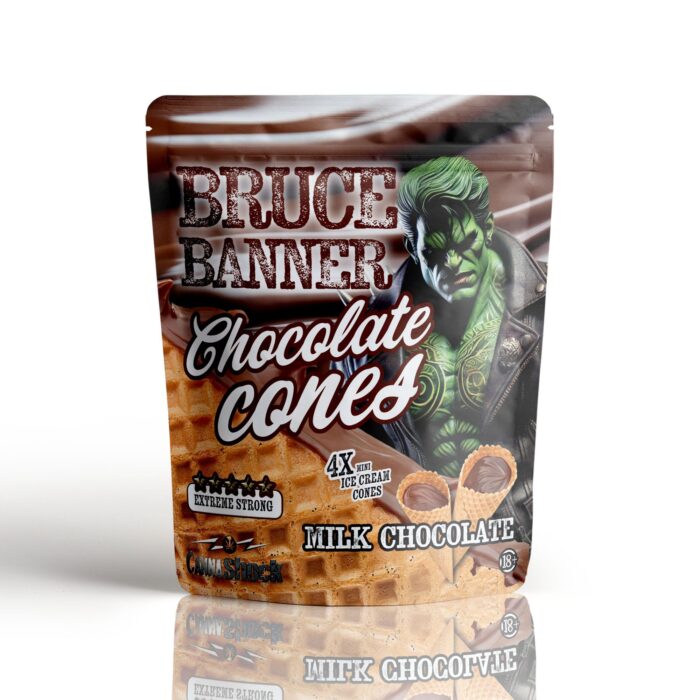 Bruce Banner Chocolate Cones – De Kracht van Chocolade & Cannabis