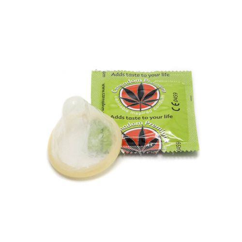 Cannadom Premium – Mint Flavour Condoms 5 psc