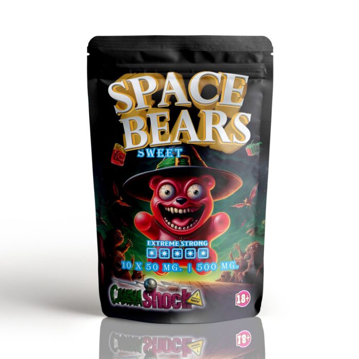 Space Gummies – Bears Sweet 500mg/10 gummy’s.
