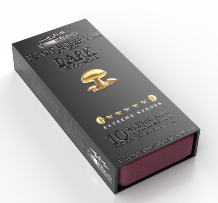 Magic Mushroom Dark Chocolate Bar limited edition